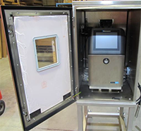 Heated and Cooled Stainless Steel Environmental Enclosure